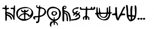 Ancient History Regular Font UPPERCASE