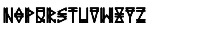 Ancient Legend Rounded Font UPPERCASE