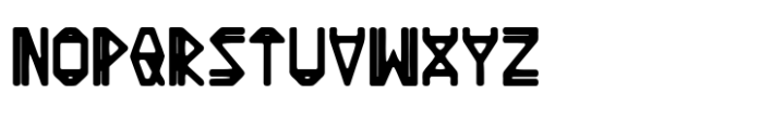 Ancient Legend Rounded Font LOWERCASE