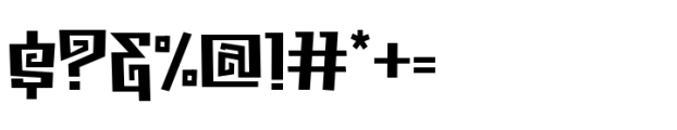 Ancientos Regular Font OTHER CHARS