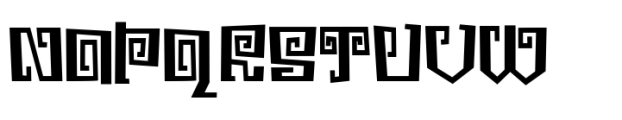 Ancientos Regular Font UPPERCASE