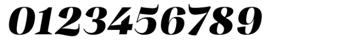 Ancyra Head Black Italic Font OTHER CHARS