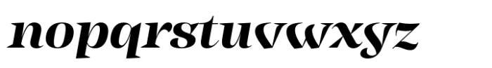 Ancyra Head Bold Italic Font LOWERCASE
