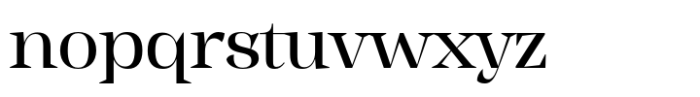 Ancyra Head Regular Font LOWERCASE