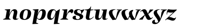 Ancyra Subhead Bold Italic Font LOWERCASE