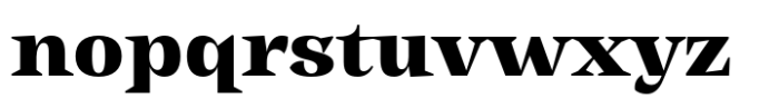 Ancyra Subhead Heavy Font LOWERCASE