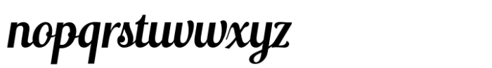 Andalia Font LOWERCASE