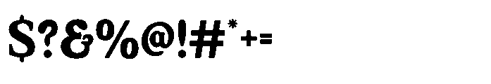 Andalima Regular Font OTHER CHARS