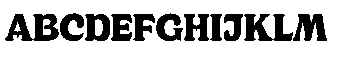 Andalima Regular Font UPPERCASE