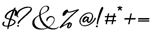 Andalugia Font OTHER CHARS