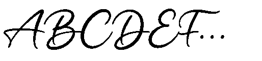 Andalugia Font UPPERCASE