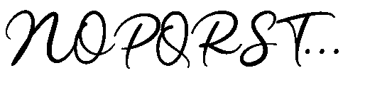 Andalugia Font UPPERCASE