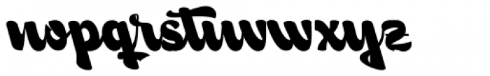 Andalush Regular Font LOWERCASE