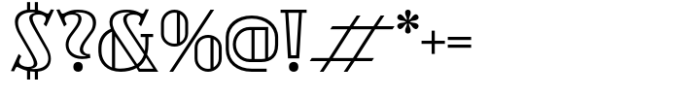 Andaluspain Pack 2 Kiosco Regular Font OTHER CHARS