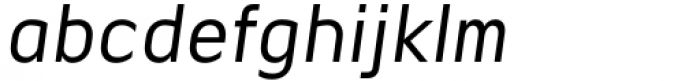 Andante Text Regular Italic Font LOWERCASE