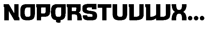 Andenes  Regular Font UPPERCASE