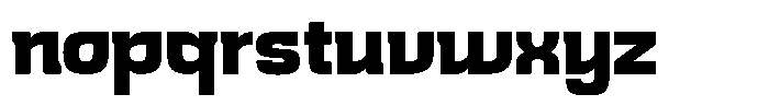 Andenes  Regular Font LOWERCASE