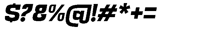 Andenes  Sans Oblique Font OTHER CHARS