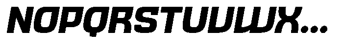 Andenes  Sans Oblique Font UPPERCASE