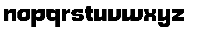 Andenes  Sans Regular Font LOWERCASE