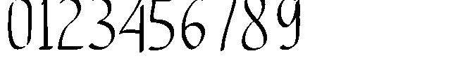 Andenia Font OTHER CHARS