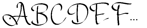 Andenia Font UPPERCASE