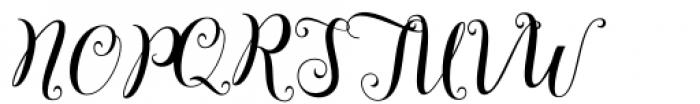 Andesia Regular Font UPPERCASE