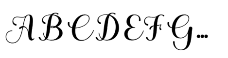 Andeya Distort Font UPPERCASE