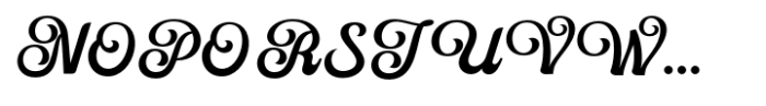 Andhelia  Bold Font UPPERCASE