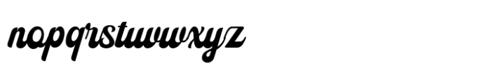 Andhelia  Bold Font LOWERCASE