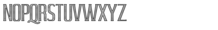 Andhelia  Engrave Font UPPERCASE