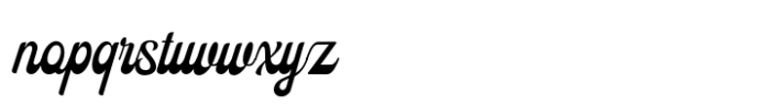 Andhelia  Thin Font LOWERCASE