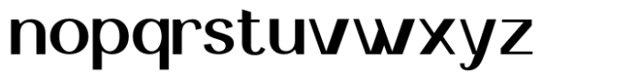 Andimante Font LOWERCASE