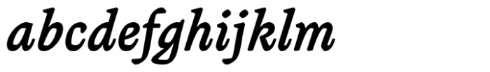 Andralis ND Bold Italic Font LOWERCASE