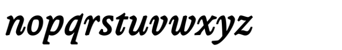 Andralis ND Bold Italic Font LOWERCASE