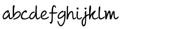 Andrea Handwriting Andrea's Script Upright Regular FONT