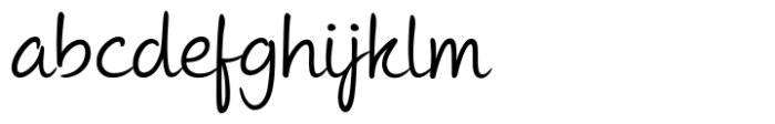 Andrea Handwriting II Andrea II Script Upright Regular FONT
