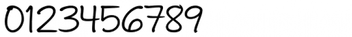 Andrea II Script Upright Font OTHER CHARS