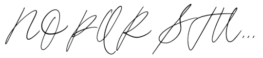 Andreas Signature Regular Font UPPERCASE
