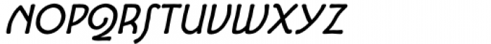 Andreis Regular Italic Font LOWERCASE