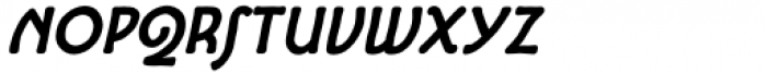 Andreis Semi Bold Italic Font LOWERCASE