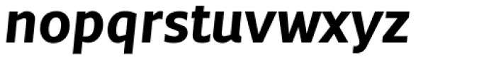 Andrew Samuels Bold Italic Font LOWERCASE