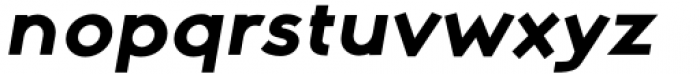 AndrewAndreas Black Oblique Font LOWERCASE