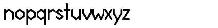 Andrew Font LOWERCASE