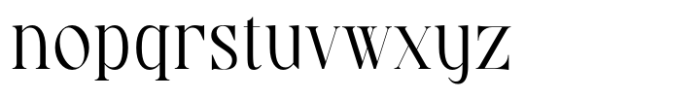 Andriani Font LOWERCASE