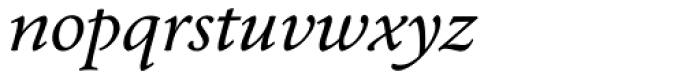 Andron 1 Greek Corpus Italic Font LOWERCASE