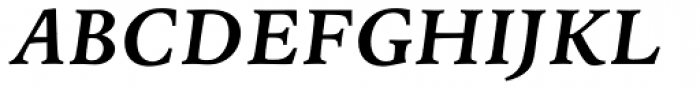 Andron 1 Greek Corpus SemiBold Italic Font UPPERCASE