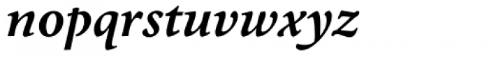 Andron 1 Greek Corpus SemiBold Italic Font LOWERCASE