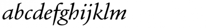 Andron 1 Latin Corpus Italic Font LOWERCASE