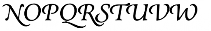Andron 1 Latin Corpus Scriptive Font UPPERCASE